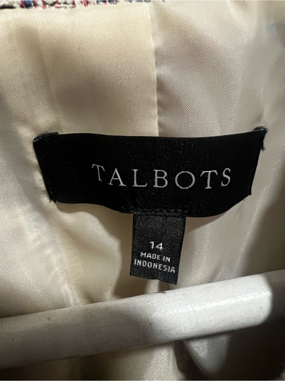 Talbots Riviera Tweed Jacket - Picture 8 of 9